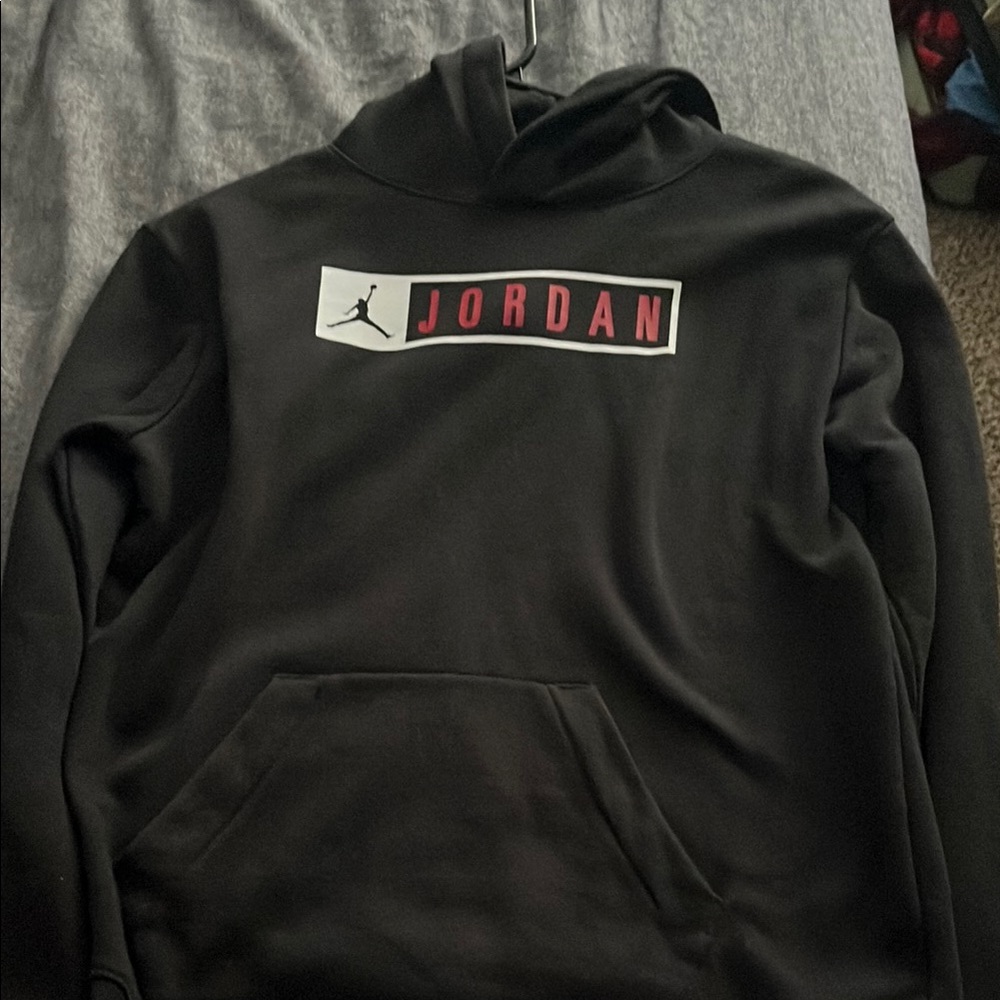 Jordan Black Sweatshirt Athletic Wear